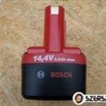 Bosch 14, 4V / 2, 6Ah-s ipari NiMh szerszámgép akkumulátor fotó