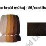 Jumbo braid műhaj - 6/csokibarna fotó