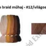 Jumbo braid műhaj-12/világosbarna fotó