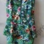 Új és hibátlan virágmintás Peplum ruha (033) fotó