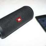 Eredeti JBL Flip 3 hordozható LiIon akkus Bluetooth hangszóró - fekete fotó
