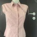 KÜLÖNLEGES! Női dögös rózsaszín ujjatlan ing (38-as) - sztreccses fotó