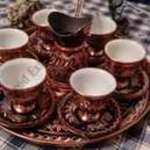 Eladó antik török kávéskészlet teljes fotó