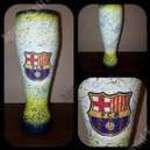 Kézműves sörös pohár FC Barcelona futball rajongói ajándék fotó