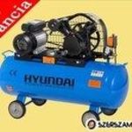 "Hyundai HYD-100L/V2 12, 5 bar Kompresszor 100 literes tartály, 12, 5 bár, 2200 W" fotó