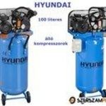 Eladó új Hyundai ÁLLÓ 100 literes kompresszor fotó