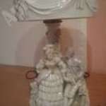 Apulam antik porcelan lampa 2db fotó