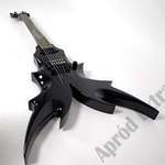 B.C. Rich onyx Black Draco Flying V Black Gothic Elektromos gitár elad fotó