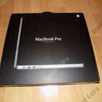 MacBook Pro doboz teljes belsővel fotó