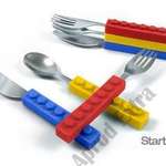 Lego evőeszköz (kés, villa, kanál) fotó