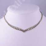 Használt ezüst női nyaklánc 925 akcio fotó