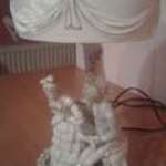 Gyönyörű antik barokk pár Apulum porcelán lámpa eladó 2db............. fotó