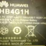 Huawei ideos 7 hb4g1h tablet akkumlator 3.7voltos 3250mAhos hasznalt fotó