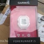 Garmin Forerunner 25 Fehér/Rózsaszín, "S" méretű sportóra fotó