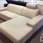 Nápoly sarok kanapé fehér ülőgarnitúra ágyazható ágyneműtartós fotó
