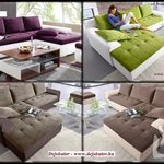 Tullon sarok kanapé nyitható ágyneműtartós átszerelhető 270x185 fotó