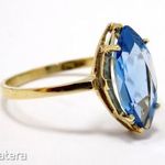 Kék köves arany gyűrű (ZAL-Au 95091) fotó