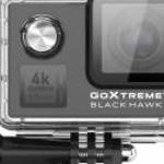 Easypix GoXtreme Black Hawk+ 14 MP 4K 60/120FPS Ultra HD Wi-Fi Fekete sportkamera fotó