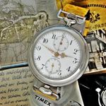 Igazi ritkaság!Gyönyörű Longines porcelán számlapos chronograph óra az 1900-as évek elejéről fotó