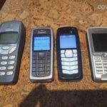 Retro mobiltelefonok töltők csak egyben Nokia, Sony Ericsson fotó
