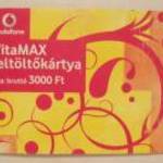 Vodafone VitaMAX Feltöltőkártya 3000 (viseltes) fotó