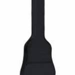 vidaXL fekete szövet gitártok 1/2-es klasszikus gitárhoz 94x35 cm fotó