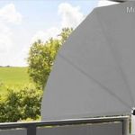 Erkélyre való legyező árnyékoló 140 cm-es fotó