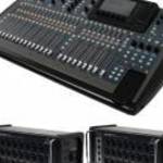 Behringer X32 + 2x SD16 digital mixer set fotó