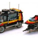 Lego 5581 - Magic Flash - Model team Egyterű Furgon + Utánfutó + Motorcsónak (RITKA) fotó