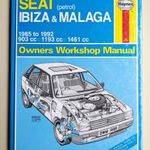 Seat Ibiza és Malaga benzines javítási könyv (1985-1992) Haynes fotó