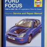 Ford Focus, Focus Sedan, Focus Turnier javítási könyv (1998-2001) Haynes fotó