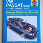Volkswagen Passat dízel javítási könyv (2005-2010) Haynes fotó