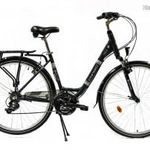 Corelli Mocha 3.0 28 könnyűvázas női városi kerékpár 52 cm Fekete fotó