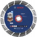 Bosch Accessories 2608900663 EXPERT MultiMaterial Gyémánt bevonatú vágótárcsa Ø 230 mm 1 db fotó