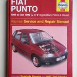 Fiat Punto javítási könyv (1994-1999) Haynes fotó