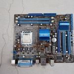 ASUS P5G41T-M LX számítógép alaplap DDR3 775 Intel E5700 kis hibával fotó