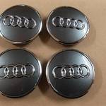 Új, gyári Audi alufelni kupak 60 mm grafit és fekte fotó