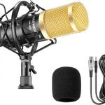 Neewer NW-800 mikrofon + tartó + power Kábel fotó