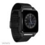 Smart Watch X6D fém szíjas SIM kártyás okosóra - Fekete színben fotó