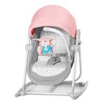 Kinderkraft 5in1 bölcső-babaágy-hinta-pihenőszék-szék - Unimo Up rózsaszín fotó