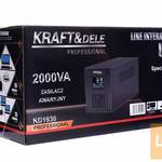 Új Kraft&dele KD1930 Szünetmentes Tápegység 2000VA LCD eladó fotó