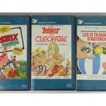 0T127 Asterix francia nyelvű VHS kazetta 3 db fotó