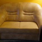 Fotel és kanapé (2 üléses, tárolós kényelmes tárolóval) eladó, textilbőr fotó