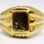 Arany pecsétgyűrű (ZAL-Au 118626) fotó