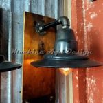 fali lámpa , steampunk , machine age fotó