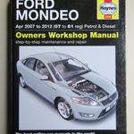 Ford Mondeo javítási könyv (2007-2012) Haynes fotó