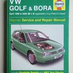 Volkswagen Golf és Bora javítási könyv (1998-2000) Haynes fotó