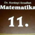 matemetika 11. gimnázium Dr. Korányi Erzsébet fotó