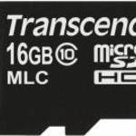 Transcend Micro SDHC 16GB MicroSDHC MLC Class 10 memóriakártya fotó