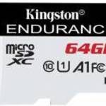 Kingston High Endurance, MicroSDXC, 64 GB, UHS-I Class 10, memóriakártya - KINGSTON fotó